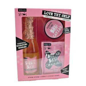 Bubble Bath 3 piece Gift Set Love Thy Self  New Escape by Peyton